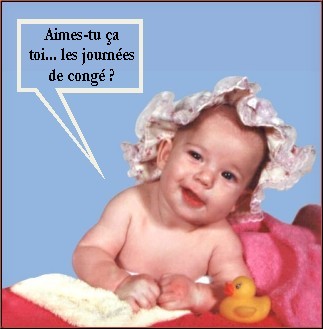 On adore les congés