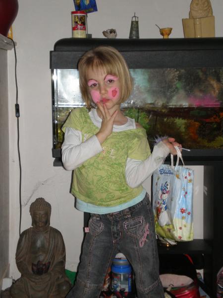 ma princesse qui prend la pose